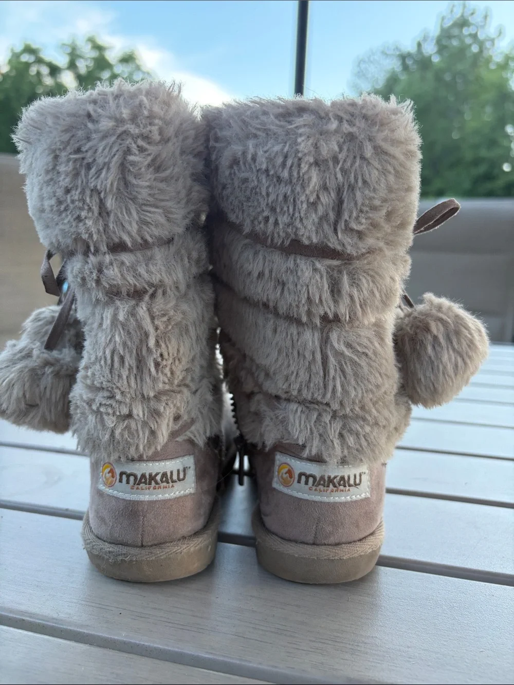 GIRLS' MAKALU LITTLE KID Taupe Size 1